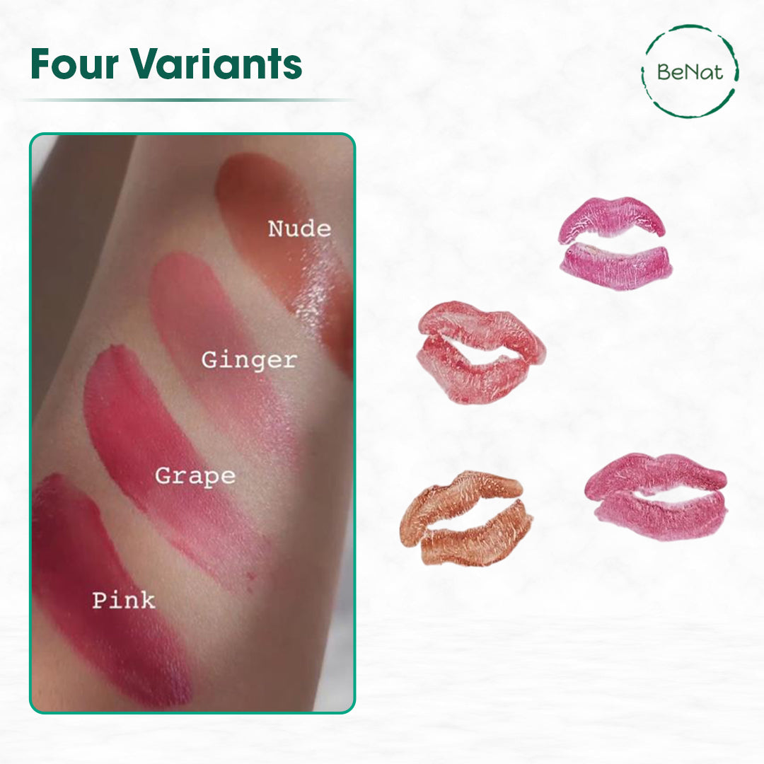 Lip & Cheek Balm. 2 in 1 Natural Bloom Lipstick for Vibrant Color.