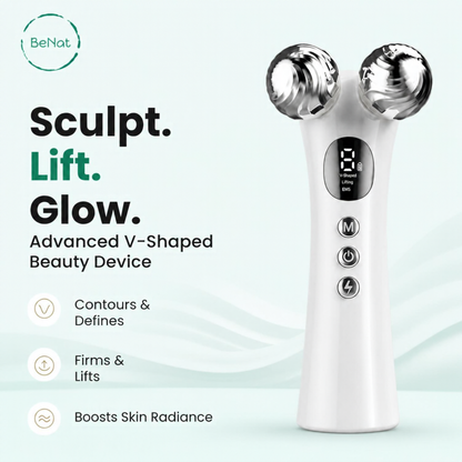 Advanced Microcurrent Facial Toning Device & Body Sculpting Massager