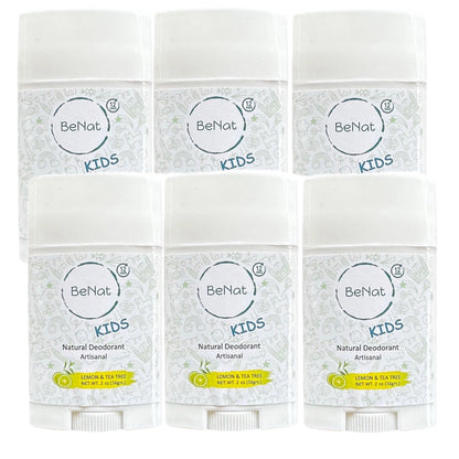 2-Pack all-Natural Deodorants for Kids & Teens