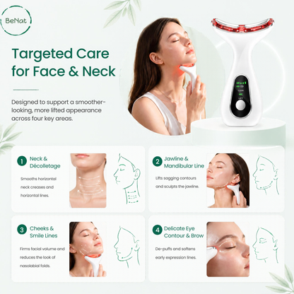 7-in-1 Face & Neck LED Sculpting Device