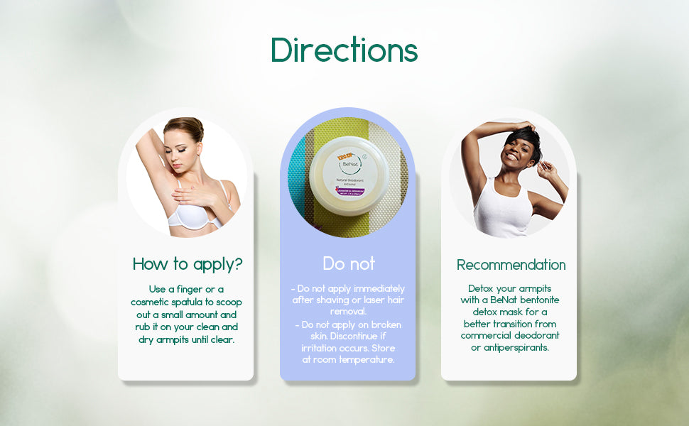 2-Pack All-Natural Deodorant Cream