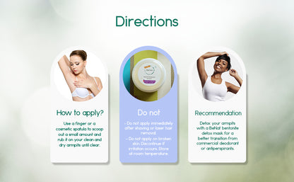 2-Pack All-Natural Deodorant Cream