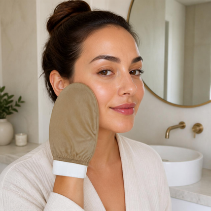 Silk Exfoliating Bath Gloves