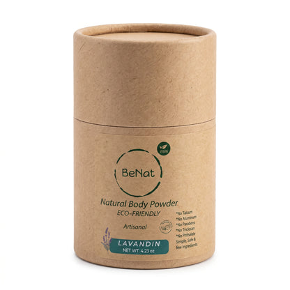 Multi-Use All-Natural Body Powder. Eco-Friendly.