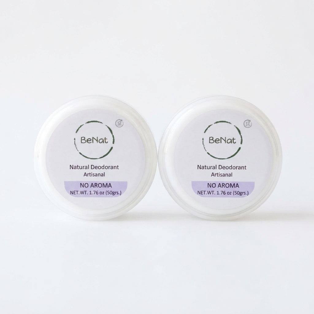 2-Pack All-Natural Deodorant Cream