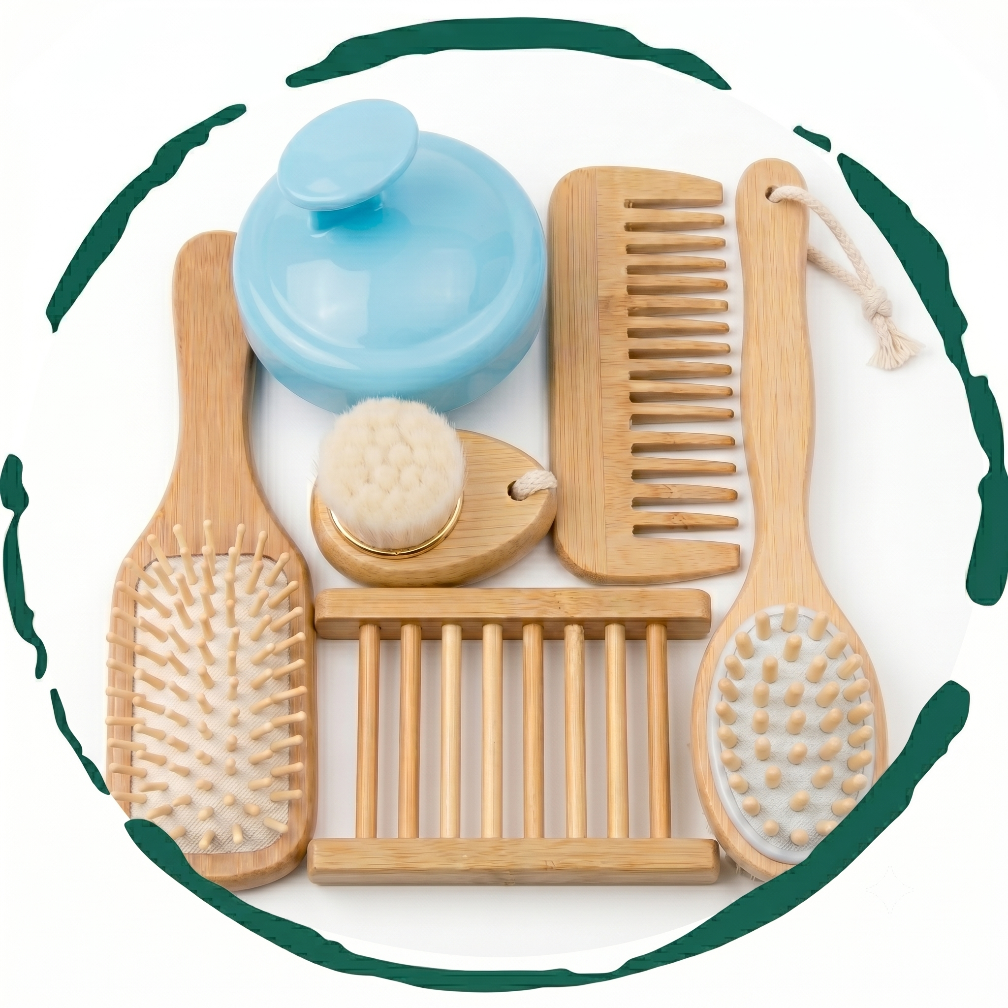 Bath Essentials Set. 6-Pack. – BeNat