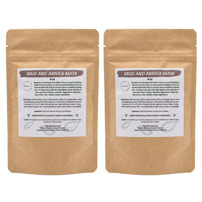 2-Pack Mud & Arnica Facial Mask