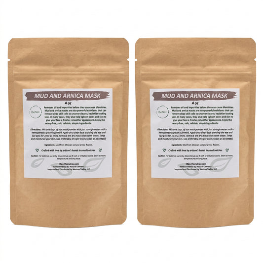 2-Pack Mud & Arnica Facial Mask