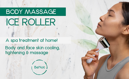 2-Piece Cryotherapy Face & Eye and Body Roller Set