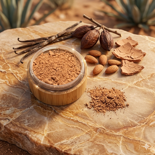 All-Natural Bronzer Loose Powder. Eco-Friendly